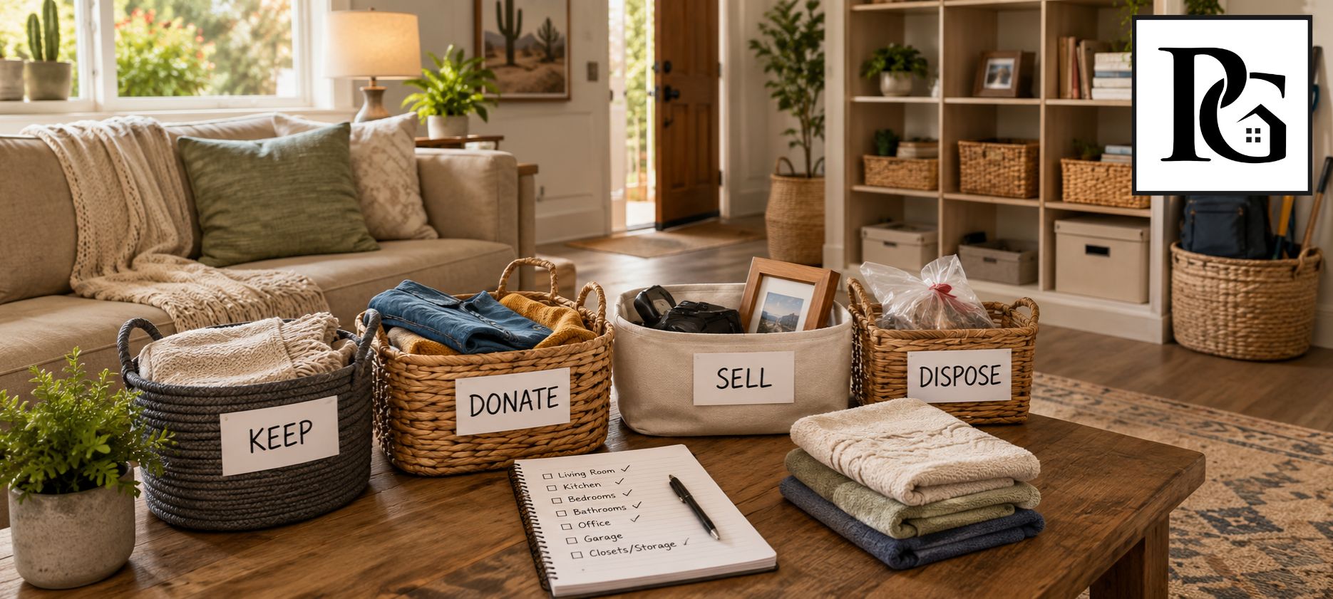 Home Decluttering Checklist: Organize Your Home Before Buying or Selling in Tucson